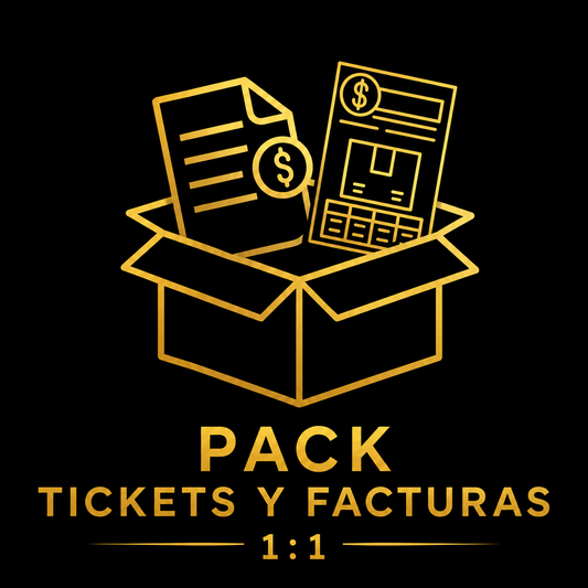 PACK TICKETS Y FACTURAS